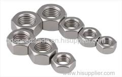 2017 Factory stainless steel 304 DIN934 hex nut