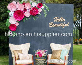 wholesale wedding flower wall paper flower