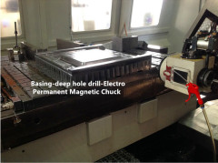 Electro Permanent Magnetic Chuck for deep hole drill