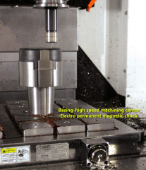 Electro Permanent Magnetic Chuck for high speed machining center
