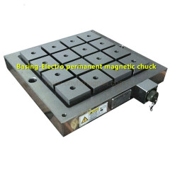 Electro Permanent Magnetic Chuck for high speed machining center