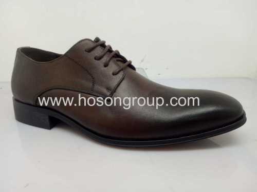 Fashion brown mens oxfords lace shoes