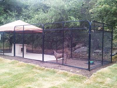 Expanded Animal and Equipment Cage