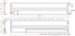 Elevator landing door for OTIS/Hitachi/KONE/Mitsuibshi