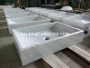 Carrara white marble sinks vessel sinks