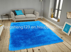 long pile plain color shaggy carpet
