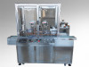 Automatic cuvettes filling and sealing machine