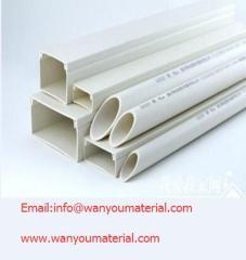 Plastic Pipe -Square PVC Pipe/Made in China infoatwanyoumaterial.com