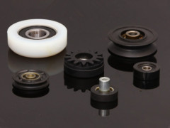 Plastic Injection Nylon Pulley Wheels with Bearings