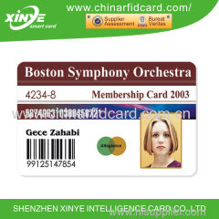 Low frequency PVC smart card