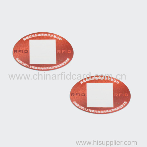 Custom design UHF RFID logistics sticker