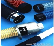 Flexible Hose and Ducting have cuff ends for easier clamping.