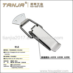 [TANJA] A201B SS 304 draw latch for case/stainless steel latch hook for wooden wine box