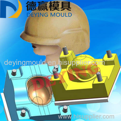 China mould supplier supply kevlar MICH/PASGT ballistic helmet mould 2017 new design PE/fiber glass ballistic helmet mol