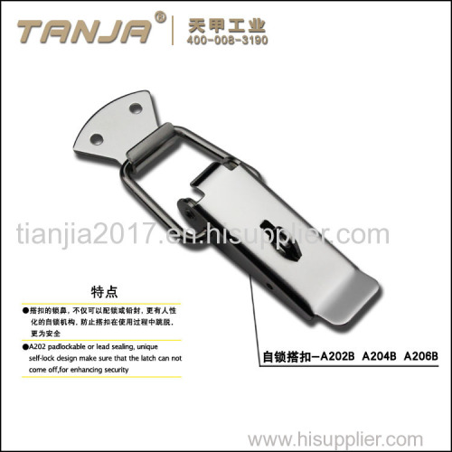 [TANJA] A204 draw latch / stainless steel toolbox latch with self-locking device