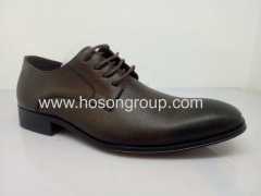 Mens striped tie up shoes