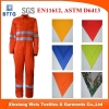fire retardant 100 cotton coverall with reflector