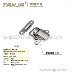 [TANJA] A20 draw latch for wooden crate/stainless steel 304 butterfly hasp with side hole
