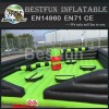 Inflatable sweeper Eliminator mechanical rodeo sport game
