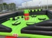 Inflatable mine sweeper wipeout game