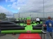 Inflatable mine sweeper wipeout game