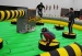 Inflatable wipeout game Mine Sweeper