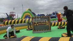 Inflatable Sweeper Meltdown Wipeout Eliminator Game