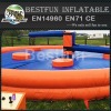 Round Shape Single Stick Inflatable Wipeout Sport Game