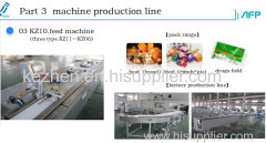 automatic package machine production line