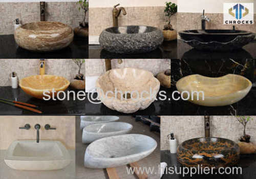 bathroom washing sink stone sink