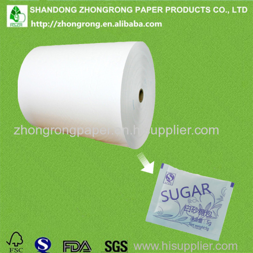 sugar sachet paper PE coated paper