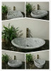 bathroom vessel sink stone washing baisn