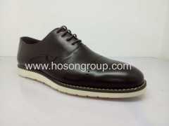 Manufacturing lace oxfords mens shoes