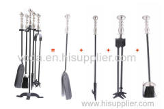 5 peices Fireplace Tool set