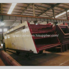 Vibrating Screen with One Forged Main Shaft