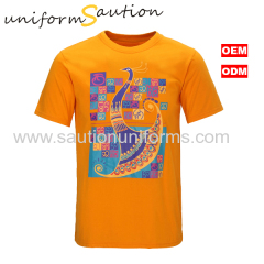 Custom made cotton fashion nationality t shirt