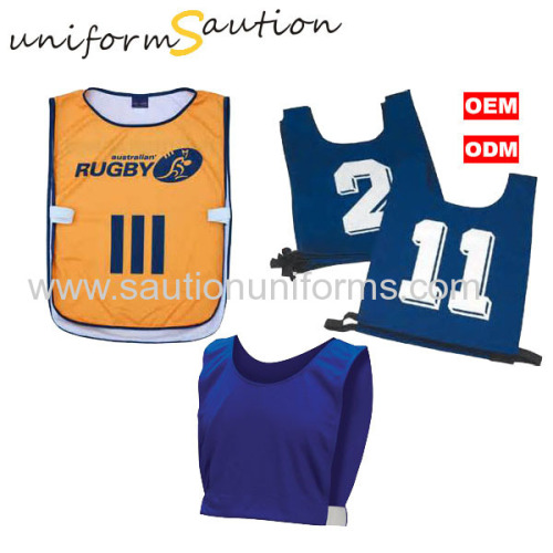 Custom sport training number bibs