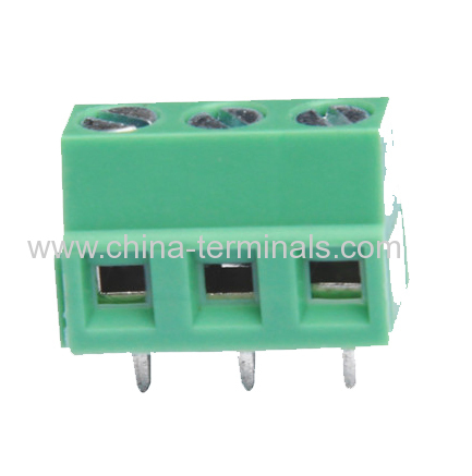 Screw Ground Terminal Block 12A pitch 5.0/5.08mm Screw Terminal Block