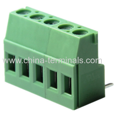 China PCB Screw Terminal Block pitch 5.0/5.08m 24-12 AWG 20A