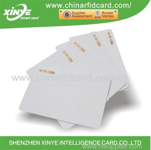 Access control smart chip card