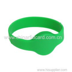 LF TK4100 RFID Waterproof Silicone Wristband