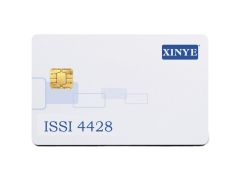 Glossy finish PVC ISSI4428 contact card with UID encoding