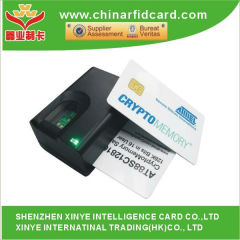 Glossy finish PVC ISSI4428 contact card with UID encoding