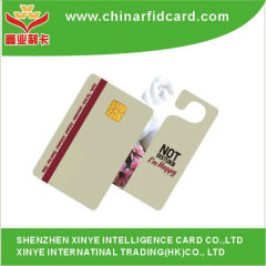 Glossy finish PVC ISSI4428 contact card with UID encoding