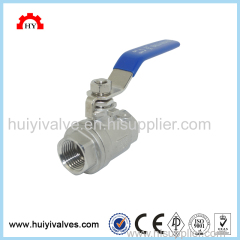 stainless steel 304 316 wcb 1000wog 3-pc female bspp thread ball valve