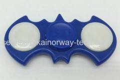 Wholesale LED Light Up Novelty Bat Batman EDC Hand Spinner Ultra Fast Bearings ADHD Finger Fidget Toy Great Gift