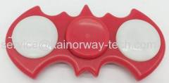 Wholesale LED Light Up Novelty Bat Batman EDC Hand Spinner Ultra Fast Bearings ADHD Finger Fidget Toy Great Gift