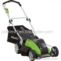 GreenWorks 3-In-1 Mower - 40 Volt Motor 19in. Deck