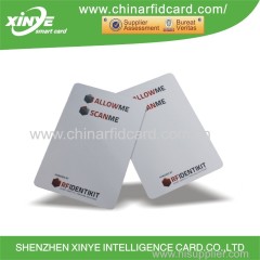 UHF smart chip card