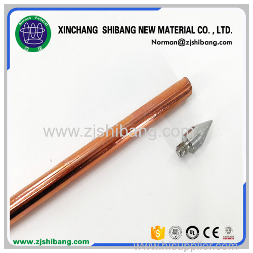 Copper and Stainless Steel Earthing Rod